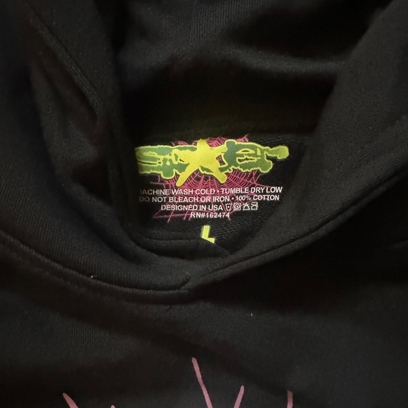 Sp5der hoodie black - Picture 3 of 4